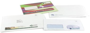 Selection of printed envelopes
